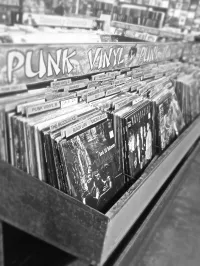 Punk Funk Record Shop Music Bar