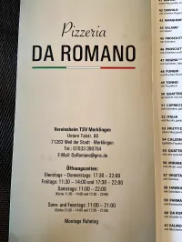 Ristorante Pizzeria da Romano