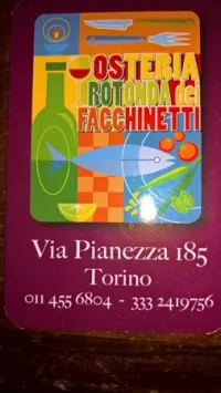 Osteria Rotonda dei Facchinetti