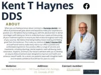 Kent T Haynes DDS