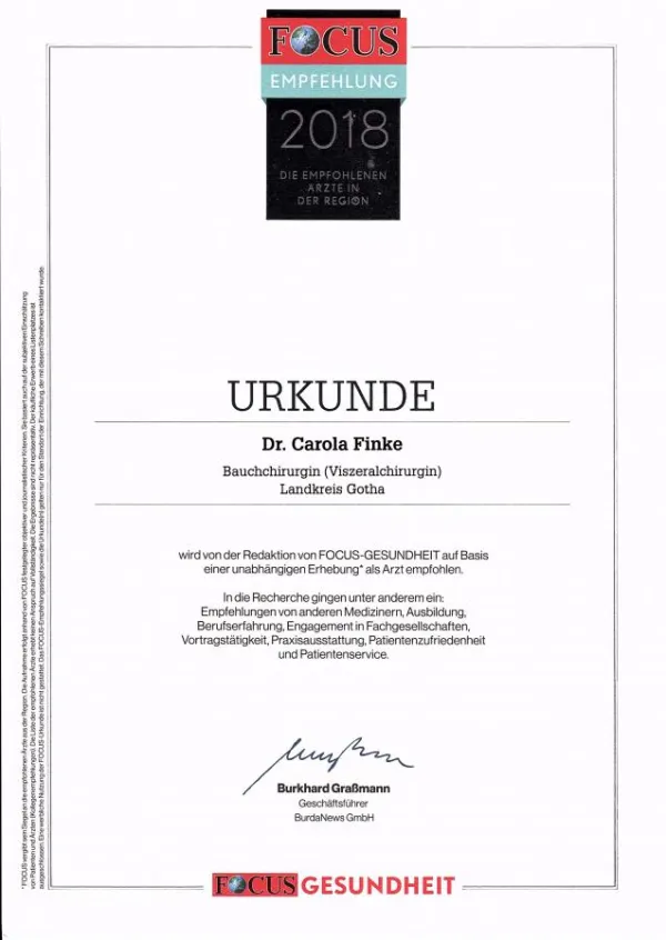 Dr. med. Carola Finke