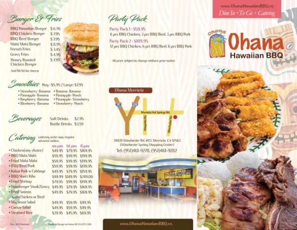 Ohana Hawaiian BBQ