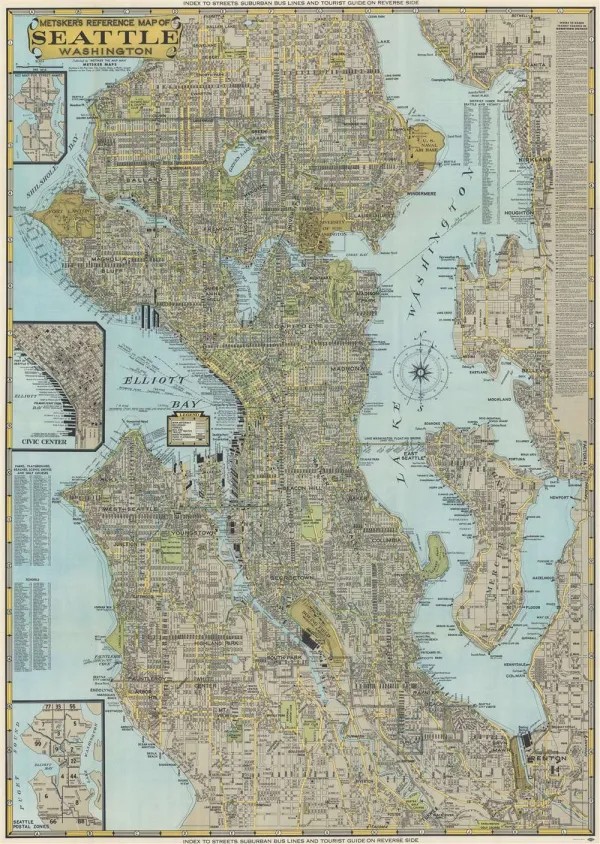 Metsker Maps of Seattle