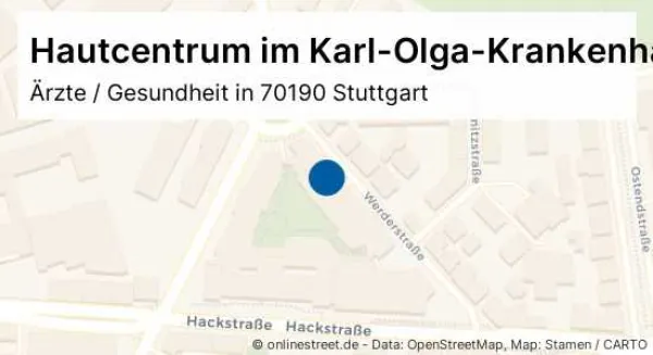 Hautcentrum im Karl-Olga-Krankenhaus