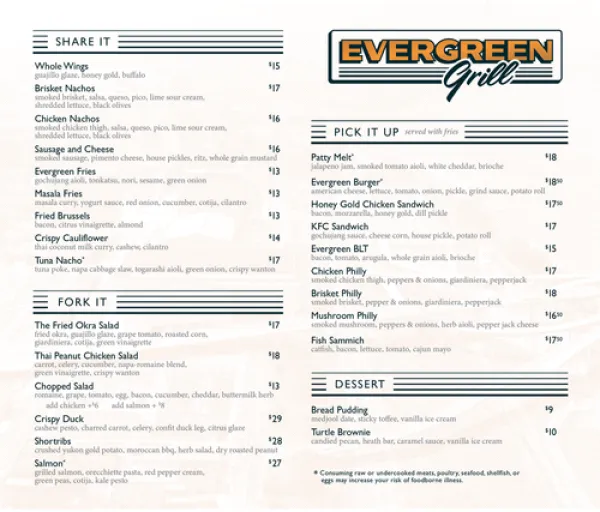 Evergreen Grill