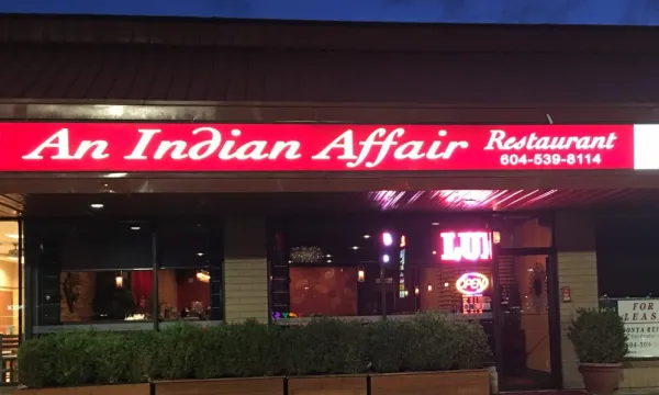 Indian Affair restaurant and Bar