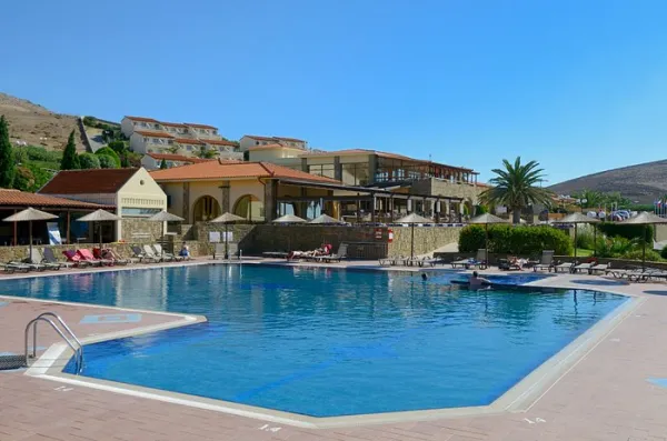 Beach Bar And Aqua Center Lemnos Village Resort Hotel