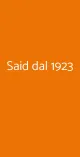 SAID dal 1923