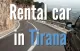 Rental cars Tirana