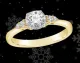 Crescent Gold and Diamonds