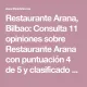 Cafeteria Restaurante Arana