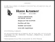 Kramer Herrenausstatter
