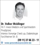 Dr. med. Harald Weidinger Internist