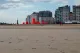 Aan het strand van Oostende