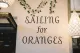 Sailing For Oranges