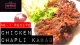 SPEEN ZAR SPECIAL CHAPLI KABAB AND CHIKEN KABAB