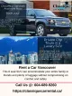 Rent A Car Vancouver