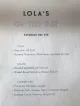 Lola's Cafe